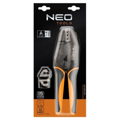 Szczypce do zaciskania końcówek tulejkowych 0,5-16mm2 (22-6 AWG) NEO 01-506 GTX (01-506)