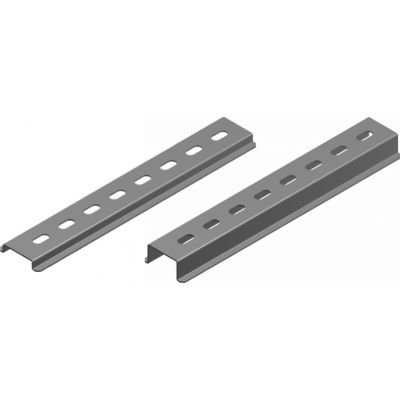 Szyna EURO 35x7mm Grubość 1,00 mm 1mb SZP35H7/1 613110 BAKS (613110)