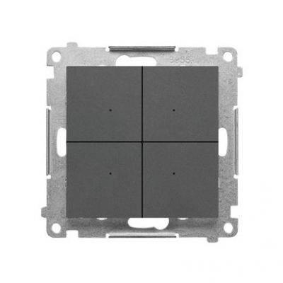Simon 55 CONTROL B – Nadajnik bateryjny Wi-Fi Grafitowy mat TENB1W.01/116 KONTAKT (TENB1W.01/116)