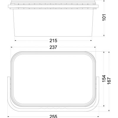 Uchwyt montażowy kablowy USMP 3x2,5 3x1,5 500 szt OPATÓWEK (16.55)