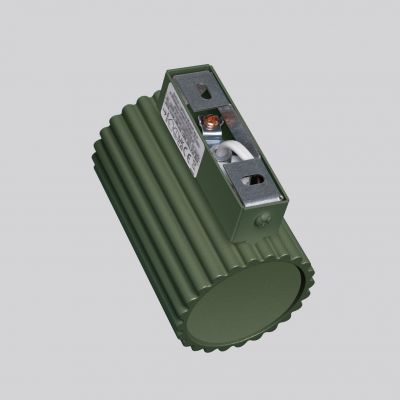 Kinkiet KARBON 10cm zielony oliwkowy SL.1656 Sollux  (SL.1656)