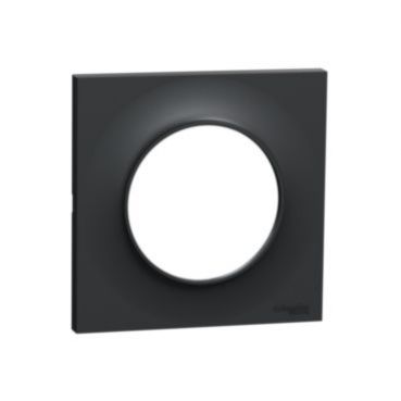 Odace Styl Ramka pojedyncza w kolorze antracytowym S54P702 SCHNEIDER (S54P702)
