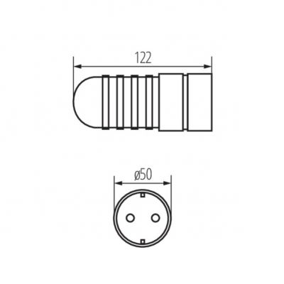 Rozgałęźniki, gniazda, wtyczki GRIP GP/S  4862 KANLUX (04862)