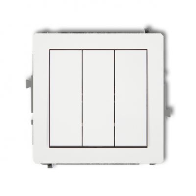 KARLIK DECO Łącznik potrójny biały DWP-7 (DWP-7)