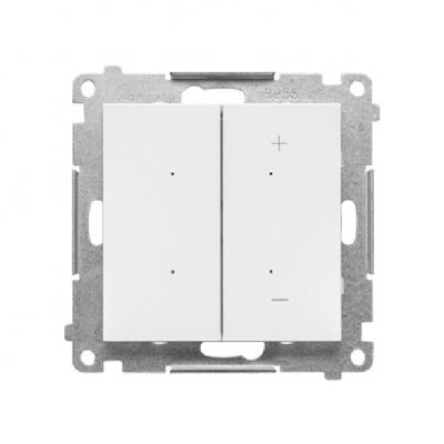 Simon 55 DIMMERW – Ściemniacz do pasków LED-owych sterowany smartfonem Biały mat TESW1W.01/111 KONTAKT (TESW1W.01/111)