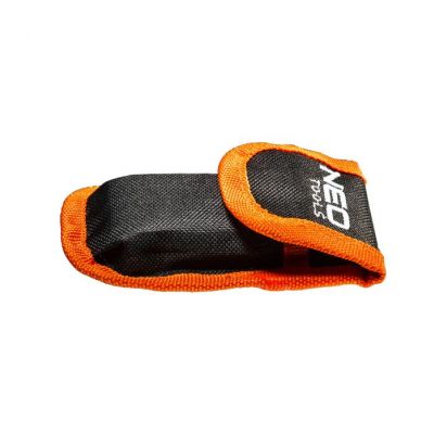 Nóż uniwersalny składany ostrze trapezowe + nóż nylonowe etui + 5 ostrzy Neo NEO 63-710 GTX (63-710)
