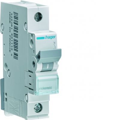MCB Wyłącznik nadprądowy 6kA 1P B13A MBN113E HAGER (MBN113E)