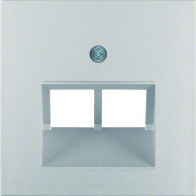 Berker Zentralstück alu f.U für UAE/E-DAT ISDN 14091404 (14091404)
