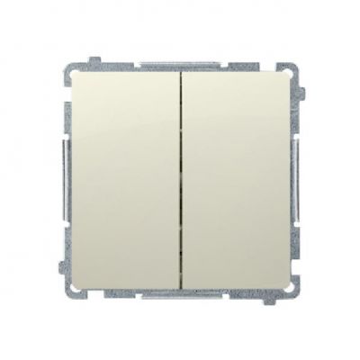 Simon Basic Łącznik świecznikowy 10A 250V szybkozłączka beż BMW5.01/12 KONTAKT (BMW5.01/12)