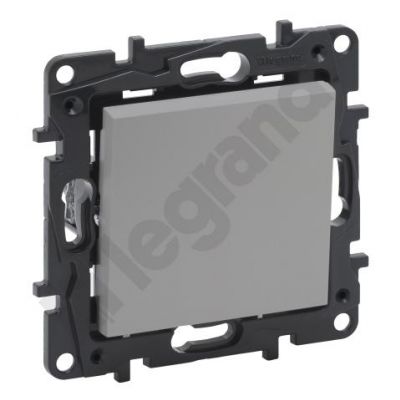 Niloe Step Przycisk Pojedynczy 6 A- Kolor Aluminium 863309 LEGRAND (863309)