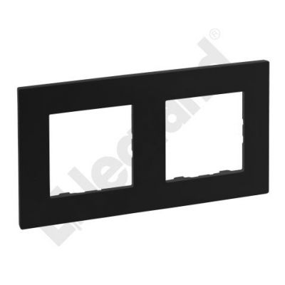 Niloe Step Ramka Podwójna 2X- Kolor Czarny 863592 LEGRAND (863592)