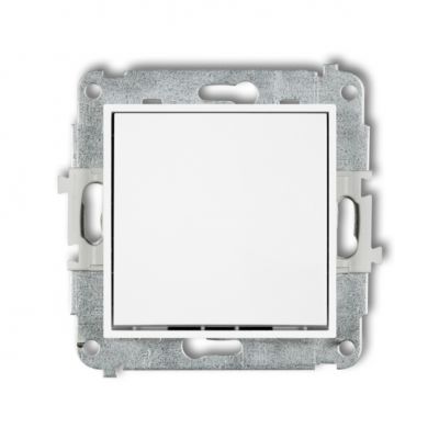 KARLIK MINI Przycisk pojedynczy zwierny bez piktogramu biały MWP-4.1 (MWP-4.1)