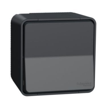 Mureva łącznik natynkowy IP55 uniwersalny antracytowy MUR35021 SCHNEIDER (MUR35021)