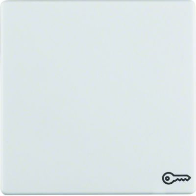 Berker Wippe m. Aufdruck Symbol T uer polarweiss, samt 16206069 (16206069)