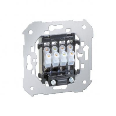 Simon 82 Gniazdo głośnikowe 4x25mm²/ Wypust kablowy 380V (mechanizm) 75801-39 (75801-39)