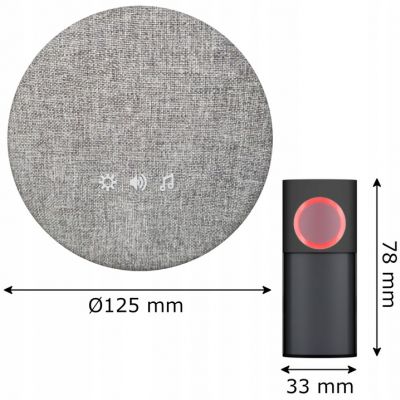 Dzwonek bezprzewodowy wodoodporny na baterie 200m DB-5 ORNO (DB-5)