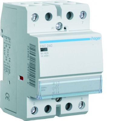 Stycznik modułowy 230V AC 2Z 40A AC-7A B ESC240 HAGER (ESC240)