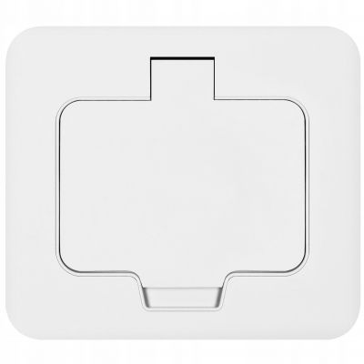 Hermetyczne gniazdo elektryczne prostokątne IP55 1x2P+Z(French) białe ORNO (OR-GM-9031/W)
