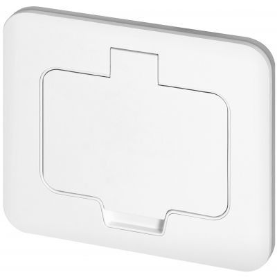 Hermetyczne gniazdo elektryczne prostokątne IP55 1x2P+Z(French) białe ORNO (OR-GM-9031/W)