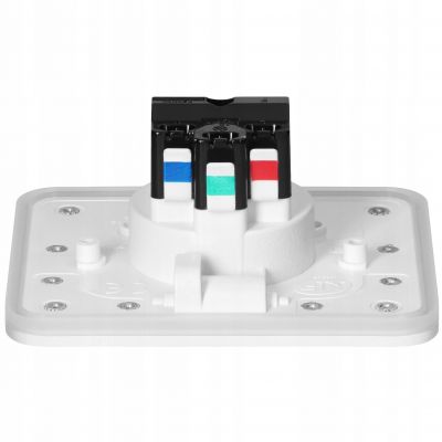 Hermetyczne gniazdo elektryczne prostokątne IP55 1x2P+Z(French) białe ORNO (OR-GM-9031/W)