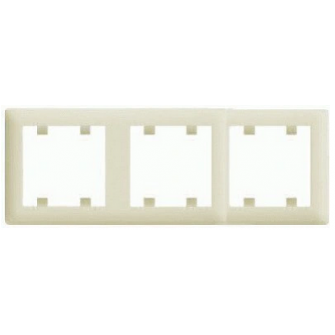 Lumina2 Ramka potrójna kremowa WL5231 produkt wycofany HAGER (WL5231)