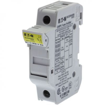 1Pole 30A 1000Vdc MFH For 10x38 Gpv Podstawa wkładki cylindrycznej 10x38 gPV 1P 32A 1000VDC CHPV1U EATON (CHPV1U)