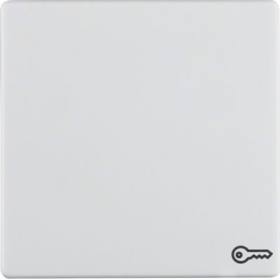 Berker Wippe m. Aufdruck Symbol T uer polarweiss, samt 16206069 (16206069)
