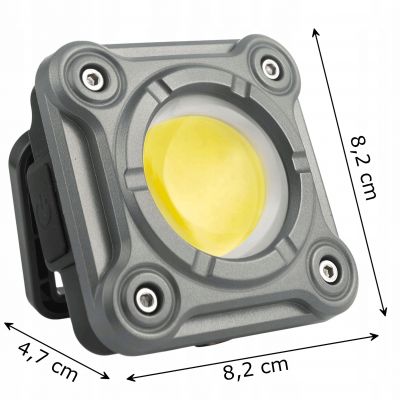 Lampa warsztatowa LED COB 15W 1000lm reflektor zimna biel WL-15 VIRONE (WL-15)