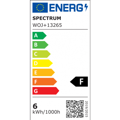 Żarówka led gu10 230v 6w smd ww z mleczną szybką biała  WOJ+13265 Spectrum Led (WOJ+13265)