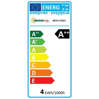 Żarówka LED GU10 230V 4W barwa neutralna z szybką mleczną  WOJ+13261 Spectrum Led (WOJ+13261)