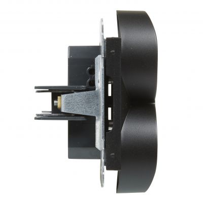 Suno Gniazdo Podwójne Z Uziemieniem 2x2P+Z 16A 250 V Zaciski Śrubowe Możliwość Montażu W Ramkach Wielkorotynych Czarny 721491 LEGRAND (721491)