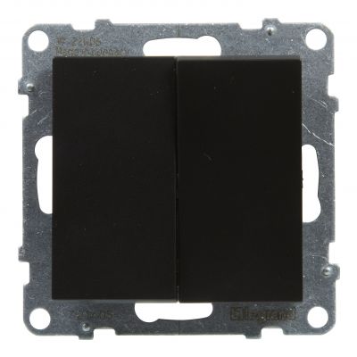 Suno Łącznik Świecznikowy - 10 Ax - 250V - Zaciski Automatyczne Czarny 721405 LEGRAND (721405)