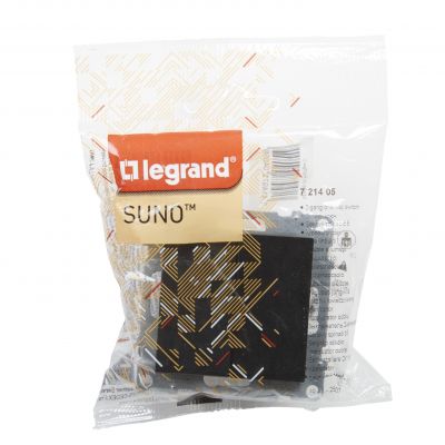 Suno Łącznik Świecznikowy - 10 Ax - 250V - Zaciski Automatyczne Czarny 721405 LEGRAND (721405)