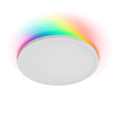 Plafon okrągły z taśmą RGB sterowany aplikacją LED 36W zmienna barwa ADVITI (AD-PL-6515WLZM/CCT)