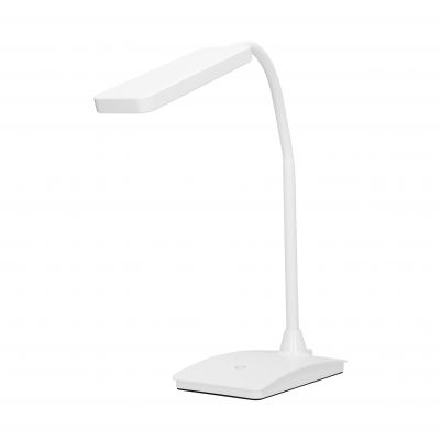 Lampka biurkowa LED AMET DIM szkolna nocna funkcja ściemniania 6W biała VIRONE (DL-8/W)