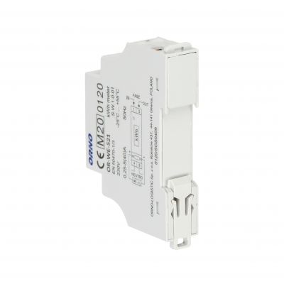 1-fazowy licznik energii elektrycznej, 40A, MID, wyjście impulsowe, podświetlenie, 1 moduł, DIN TH-35mm OR-WE-521 ORNO (OR-WE-521)