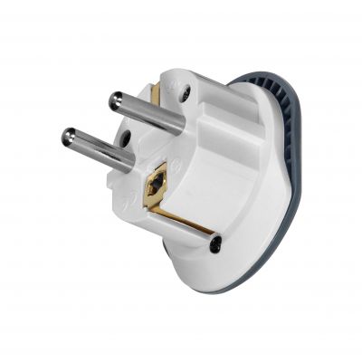 Adapter podróżny - Go to Europe, 230V/13A, uniwersalne gniazdo, wtyczka Uni-Schuko, szary TA-5 ORNO (TA-5)