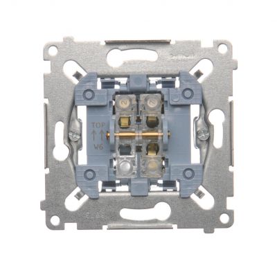 Simon 54 Łącznik schodowy (mechanizm) 10A 250V szybkozłączka SW6M KONTAKT (SW6M)