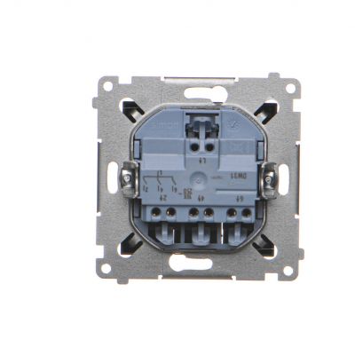 Simon 54 Łącznik potrójny 10A 250V szybkozłączka czarny DW31.01/49 KONTAKT (DW31.01/49)