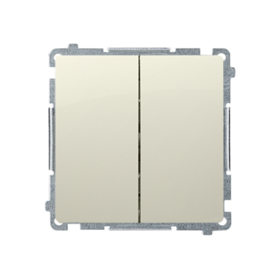 Simon Basic Łącznik świecznikowy 10A 250V szybkozłączka beż BMW5.01/12 KONTAKT (BMW5.01/12)