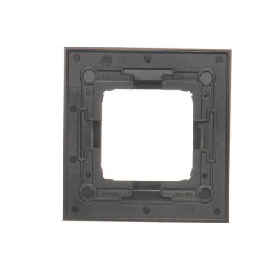 Simon 54 Nature Ramka 1-krotna Nature-Szkło KSIĘŻYCOWA LAWA IP20/IP44* (*IP44-należy zastosować uszczelkę ramki DUN1) DRN1/74 KONTAKT (DRN1/74)