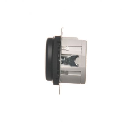 Simon 54 Ściemniacz obrotowy do LED ściemnialnych 230 V 2–250 W czarny. Maksymalna ilość zródeł LED - 10 szt. DS9L.01/49 KONTAKT (DS9L.01/49)