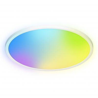 Plafon okrągły z taśmą RGB sterowany aplikacją LED 36W zmienna barwa ADVITI (AD-PL-6515WLZM/CCT)