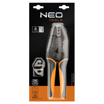 Szczypce do zaciskania końcówek tulejkowych 0,5-16mm2 (22-6 AWG) NEO 01-506 GTX (01-506)