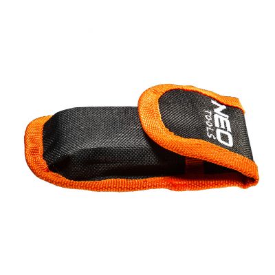 Nóż uniwersalny składany ostrze trapezowe + nóż nylonowe etui + 5 ostrzy Neo NEO 63-710 GTX (63-710)