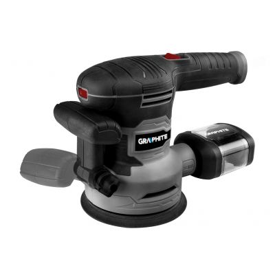 Szlifierka mimośrodowa 450W tarcza 125/150 mm walizka 59G349 GRAPHITE GTX (59G349)