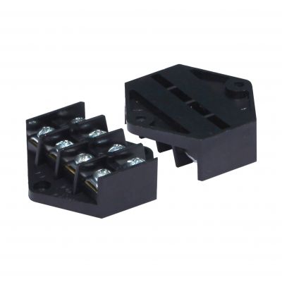 Płytka Odgałęźna 4 tory x 4mm2 OR-LZ-8206/4/4 ORNO (OR-LZ-8206/4/4)