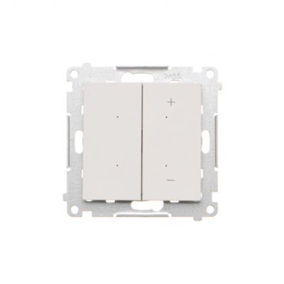 Simon 55 DIMMERW – Ściemniacz do pasków LED-owych sterowany smartfonem Biały mat TESW1W.01/111 KONTAKT (TESW1W.01/111)