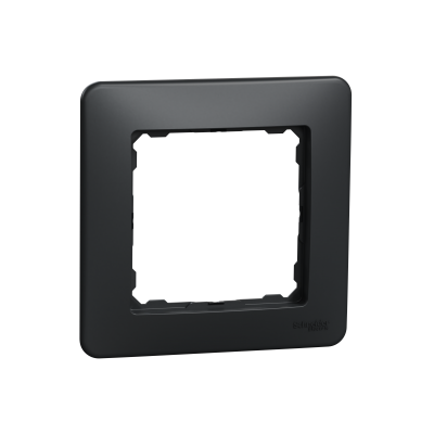 Sedna Design & Elements Ramka pojedyncza czarny antracyt SDD314801 SCHNEIDER (SDD314801)