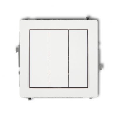 KARLIK DECO Łącznik potrójny biały DWP-7 (DWP-7)